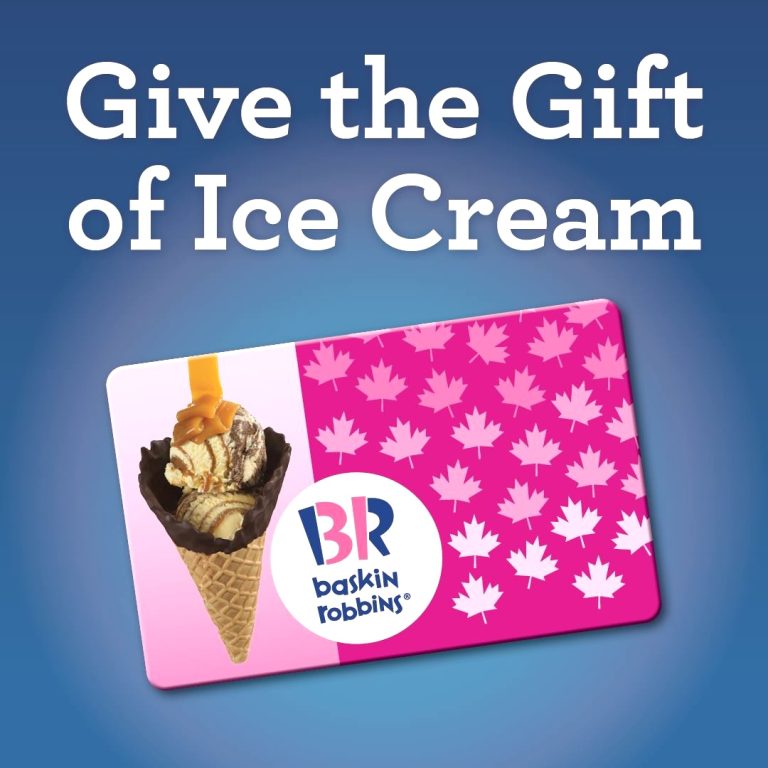 Baskin Robbins Gift Card