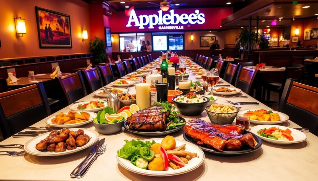 Applebee's Gainesville dinner menu