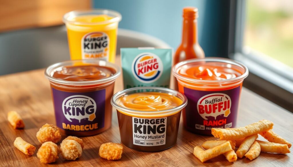 BK dipping sauces