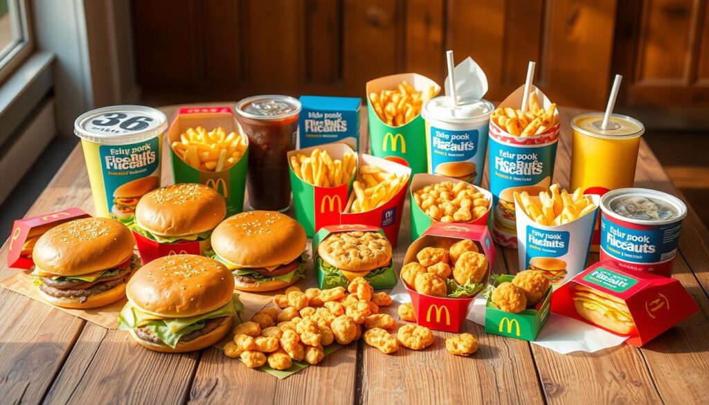 Best value fast food options at McDonald's