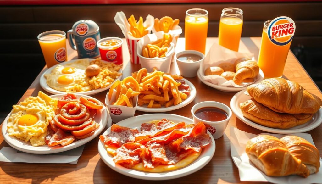 Burger King Breakfast Menu