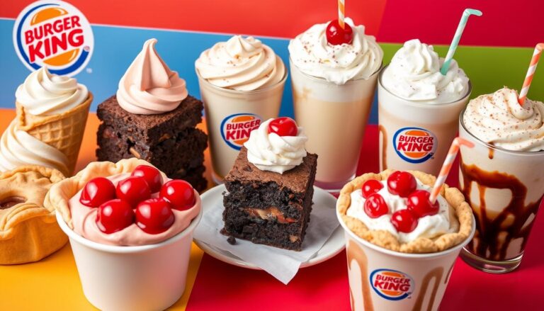 Burger King Dessert Menu With Prices