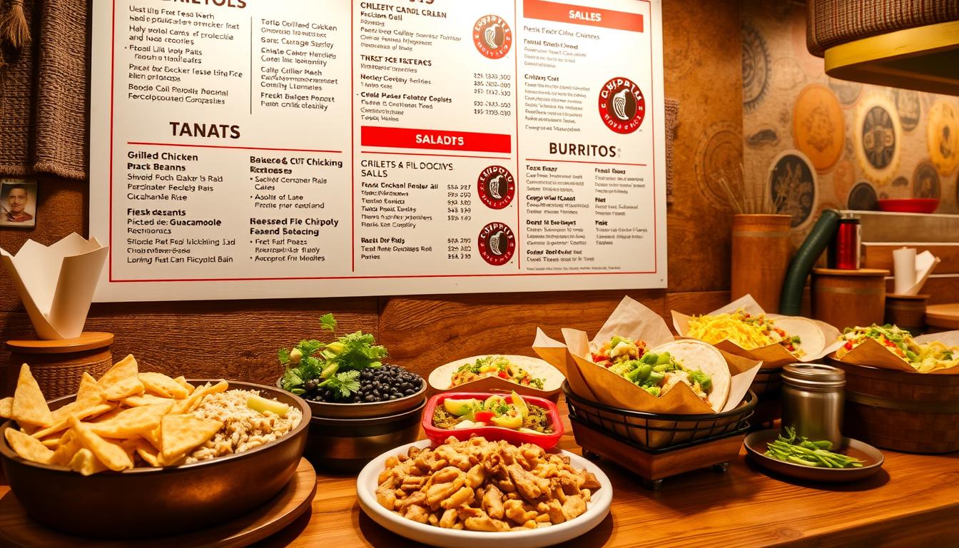 Chipotle Mexican Grill Amarillo Menu