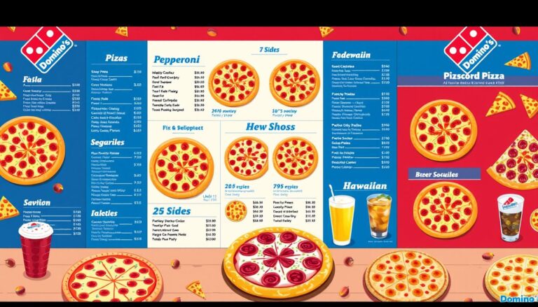 Domino's Pizza Greenville Menu With Prices