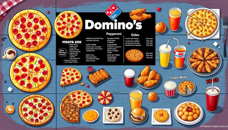 Domino's Pizza Toledo Menu With Prices