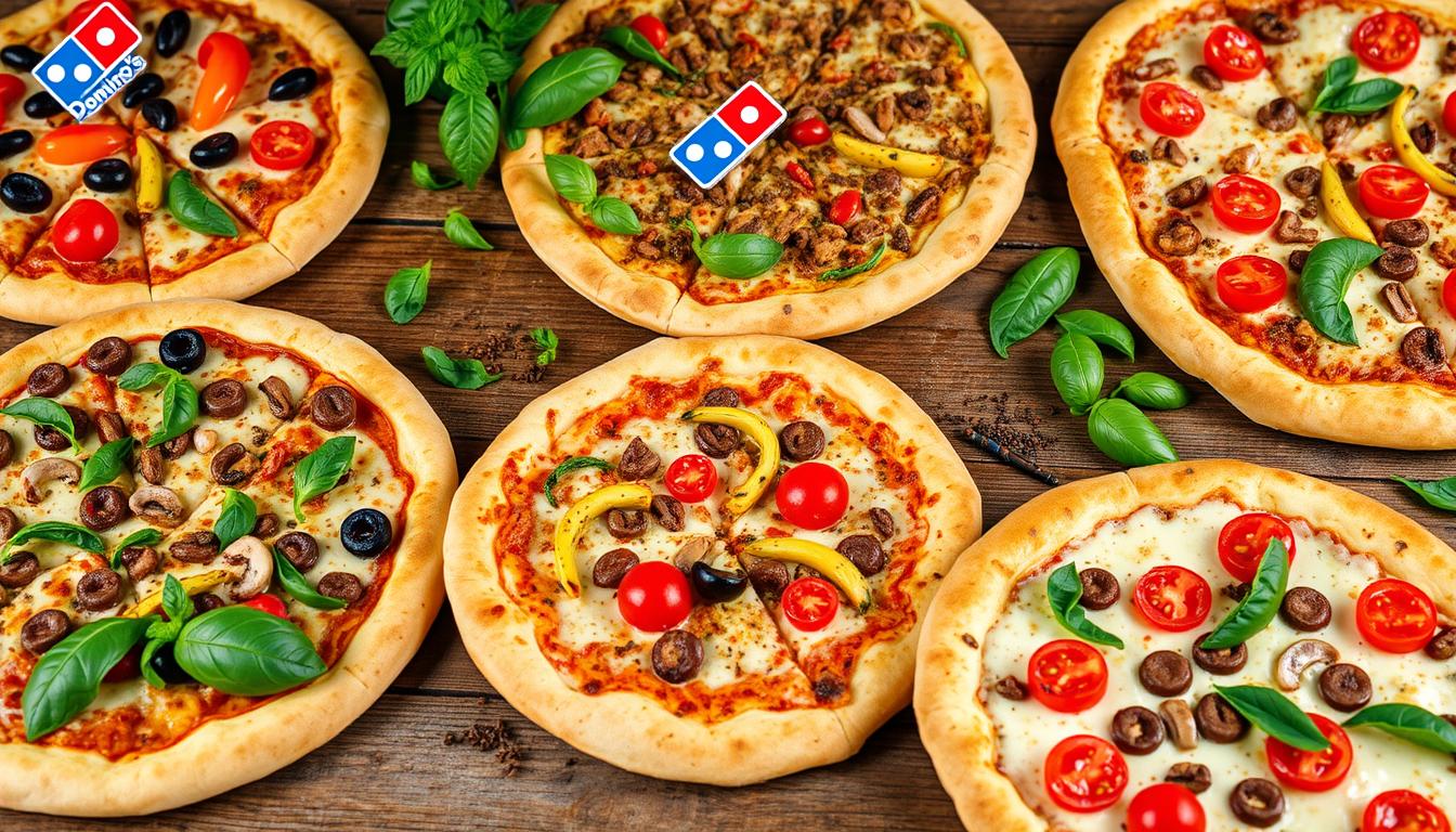 Domino's Veg Pizza Menu With Prices