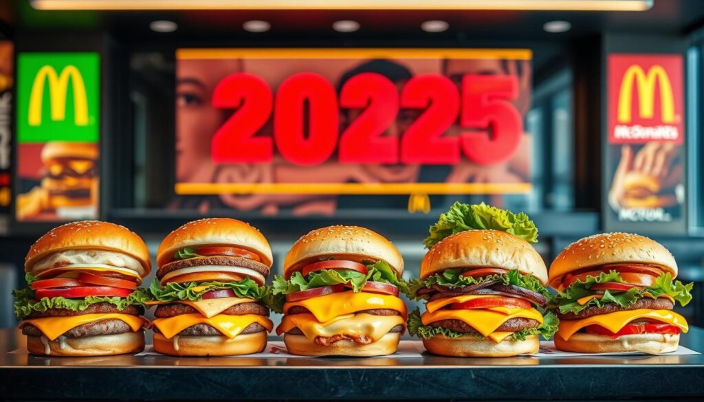 McDonald's 2025 burger prices