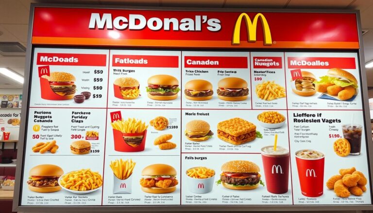 McDonald's Menu Canada With Prices