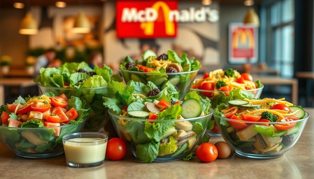 McDonald's salads calories