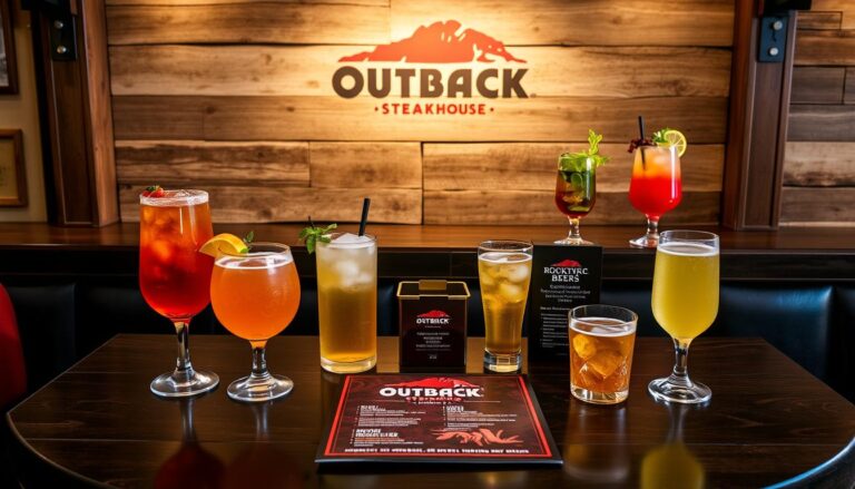 Outback Steakhouse Drink Menu With Prices