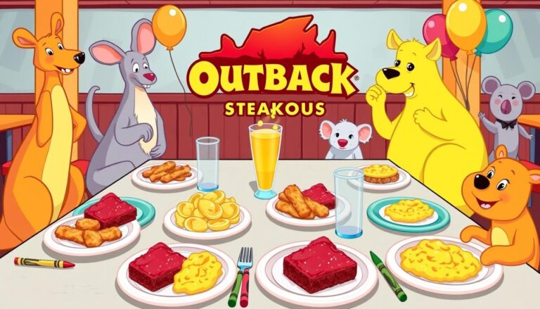 Outback Steakhouse Kids Menu With Prices