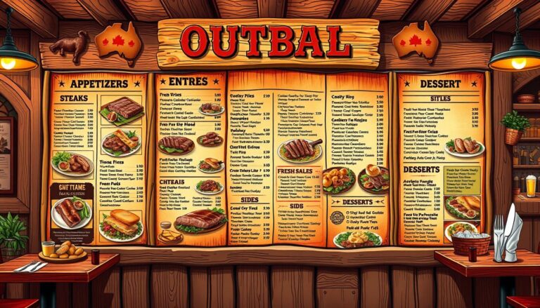 Outback Steakhouse Menu And Prices With Prices