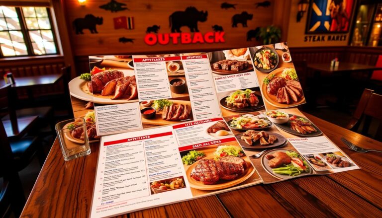 Outback Steakhouse Rocky Mount Menu With Prices