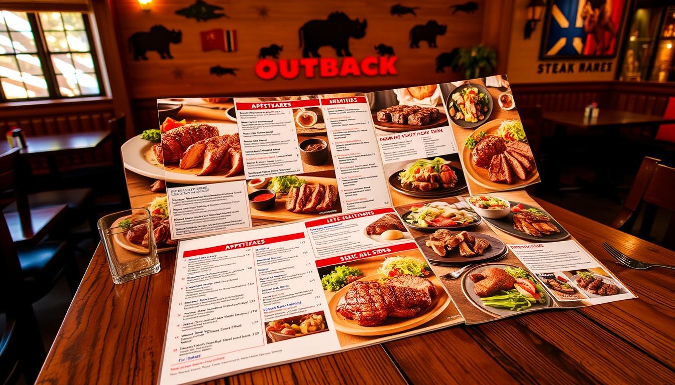 Outback Steakhouse Rocky Mount Menu With Prices