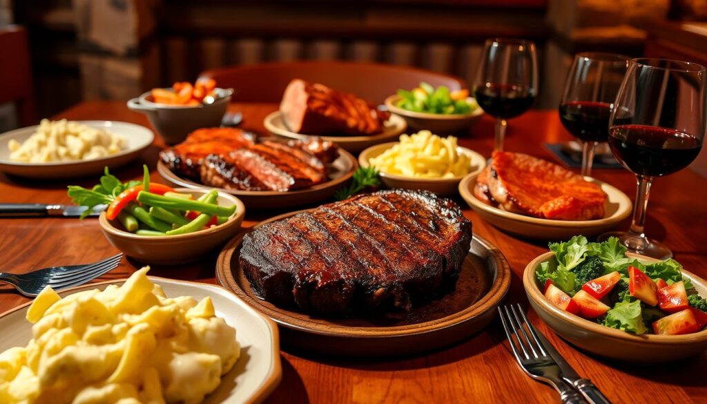 Outback Steakhouse Steak Dinner