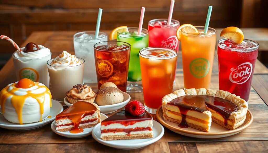 Popeyes Canada desserts and beverages