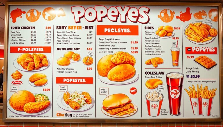 Popeyes Metairie Menu With Prices