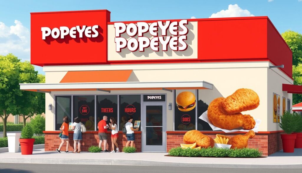 Popeyes Metairie hours