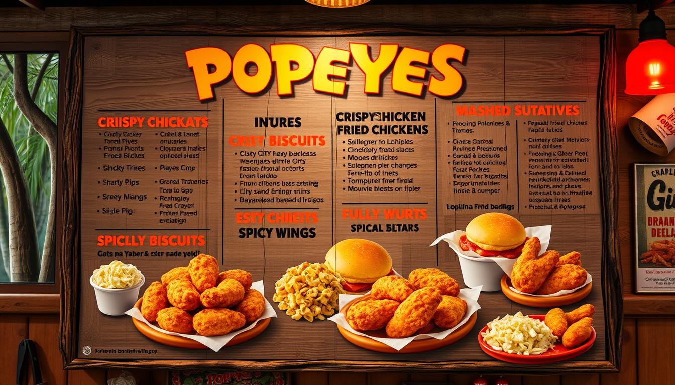 Popeyes Shreveport Menu With Prices