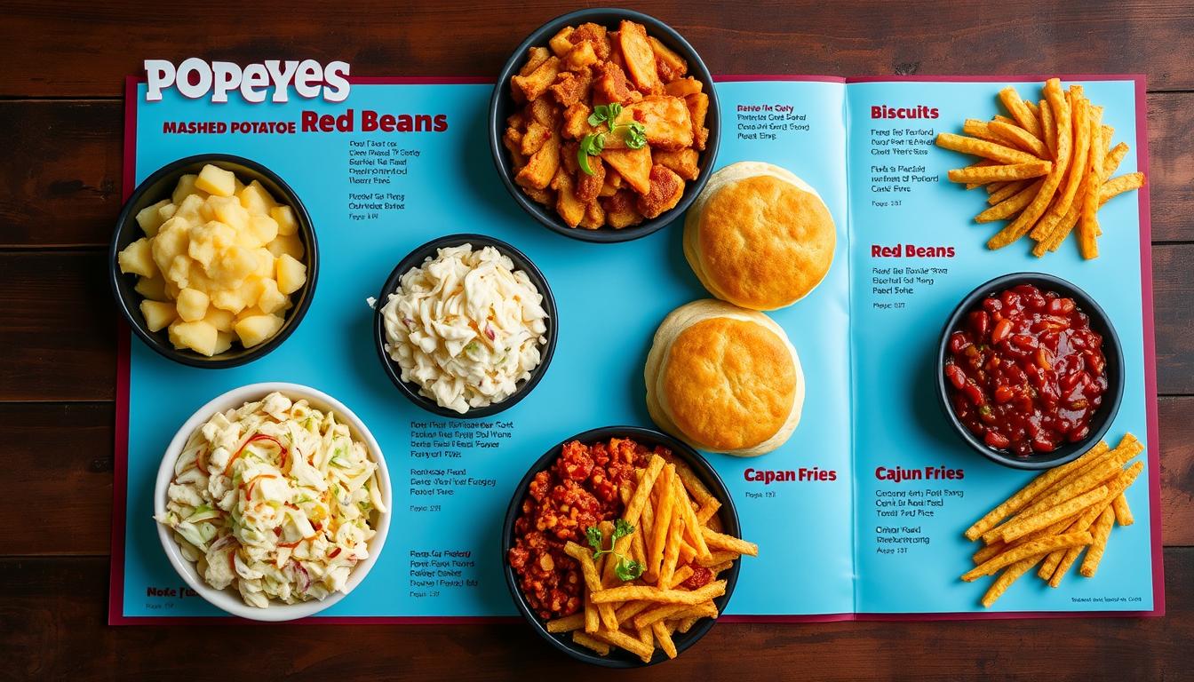 Popeyes Sides Menu With Prices