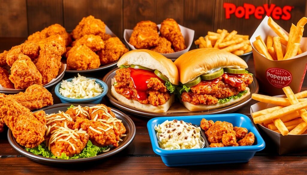 Popeyes Tulsa chicken options