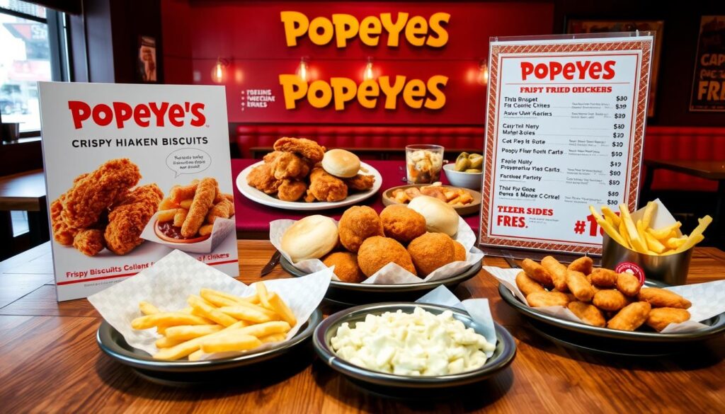 Popeyes UK Menu With Prices