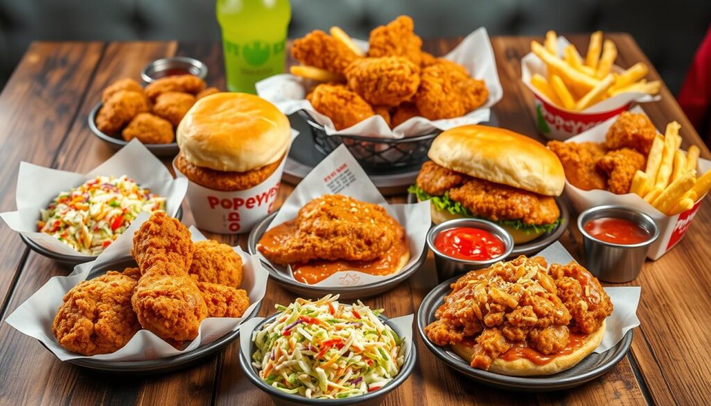 Popeyes UK Popular Items