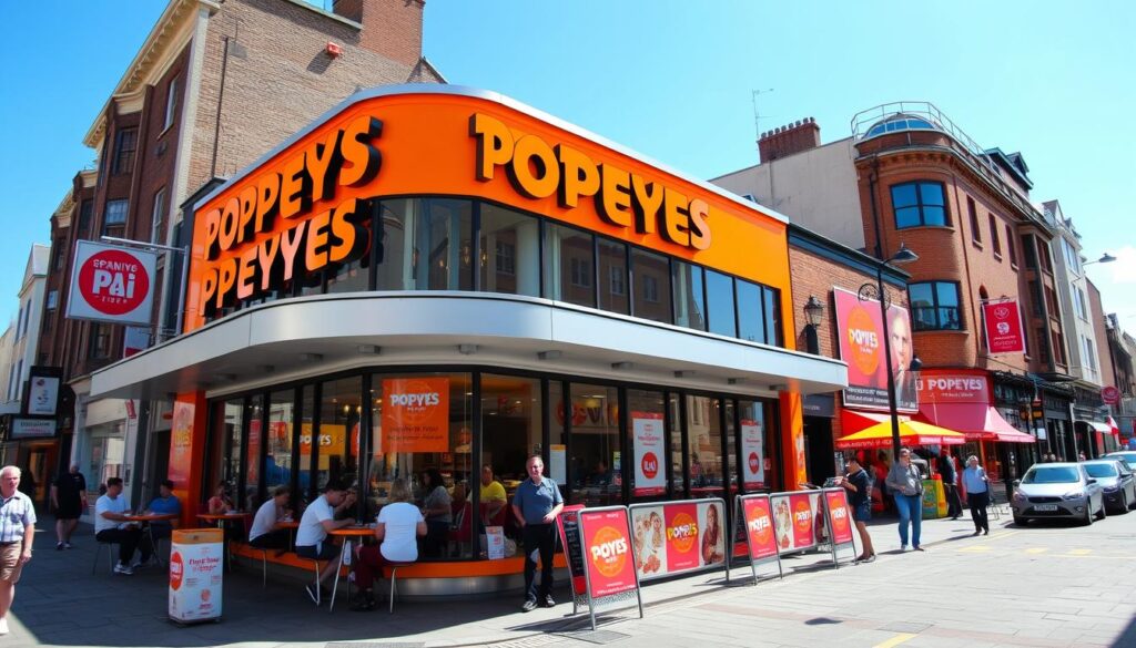 Popeyes UK locations