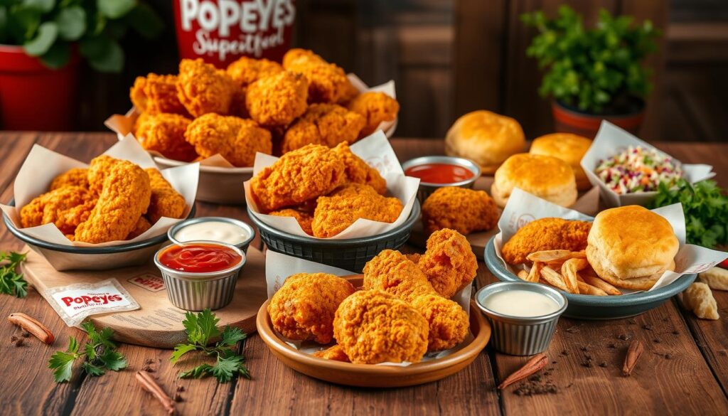 Popeyes popular chicken items