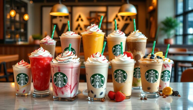 Starbucks Frappuccino Menu With Prices