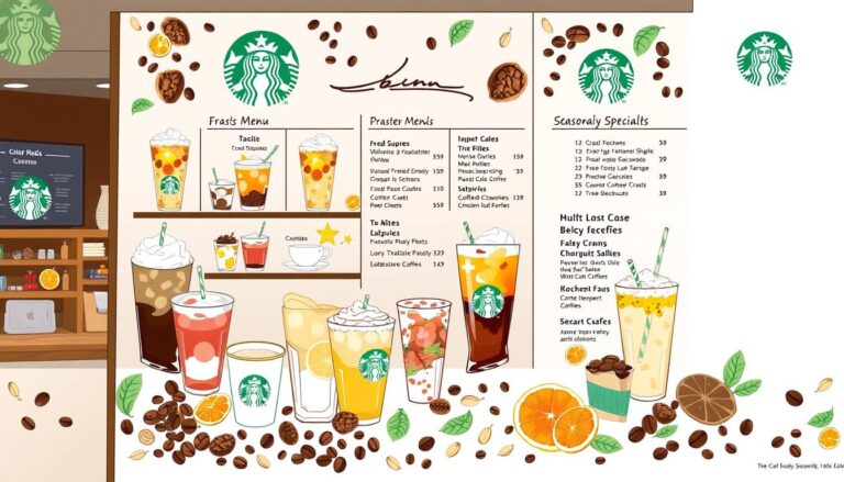 Starbucks Menu Drinks With Prices