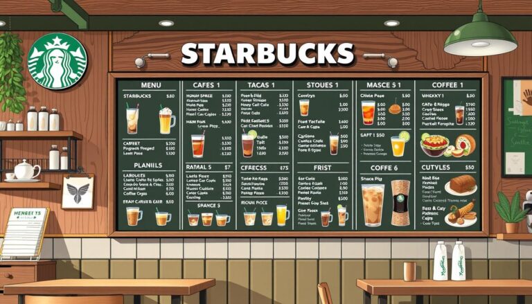 Starbucks Menu List With Price