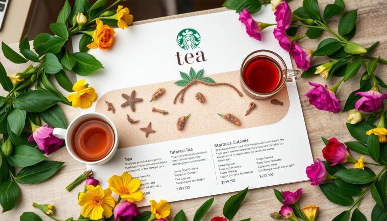 Starbucks Tea Menu With Prices