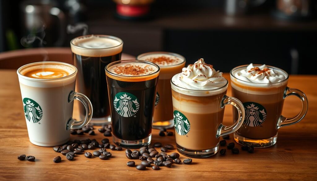 Starbucks hot drinks prices