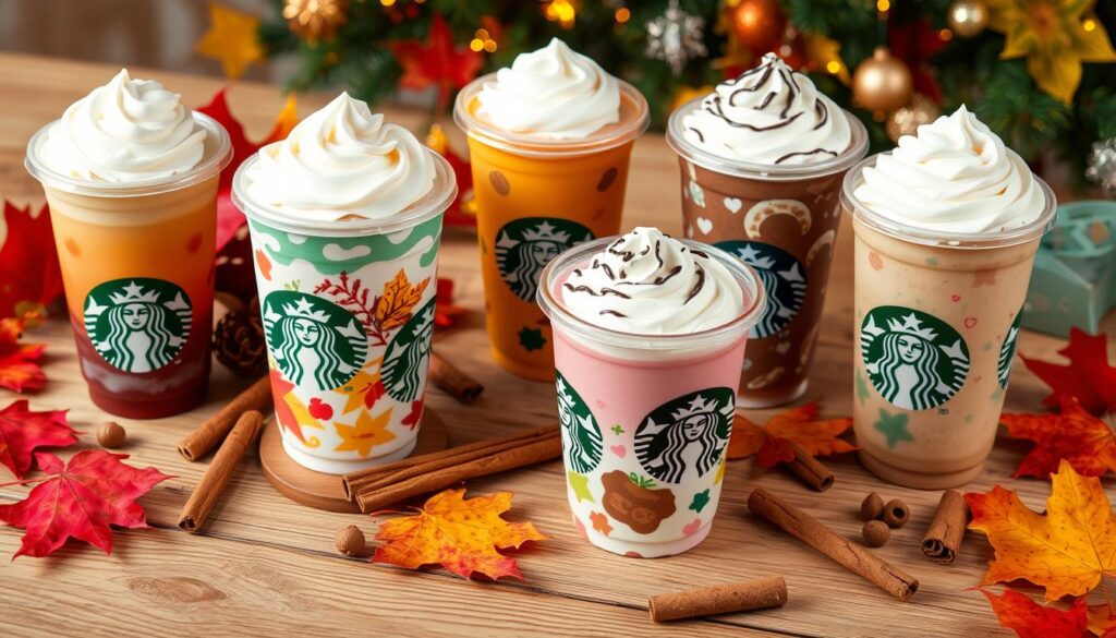 Starbucks seasonal drinks