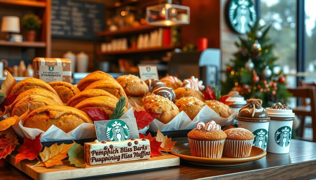 Starbucks seasonal pastries