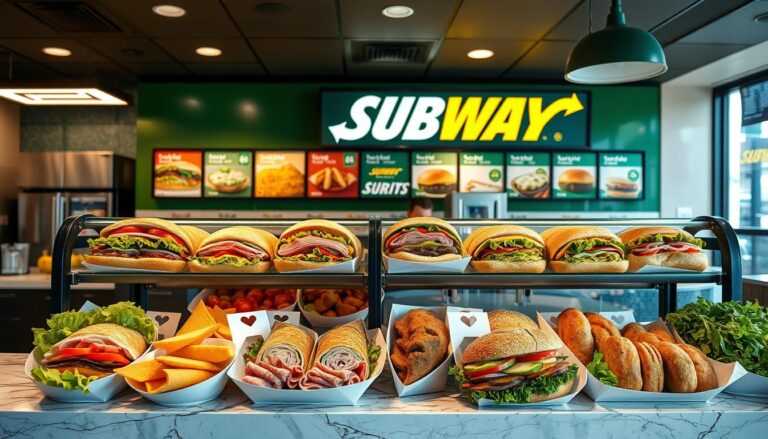 Subway Classic Menu With Prices