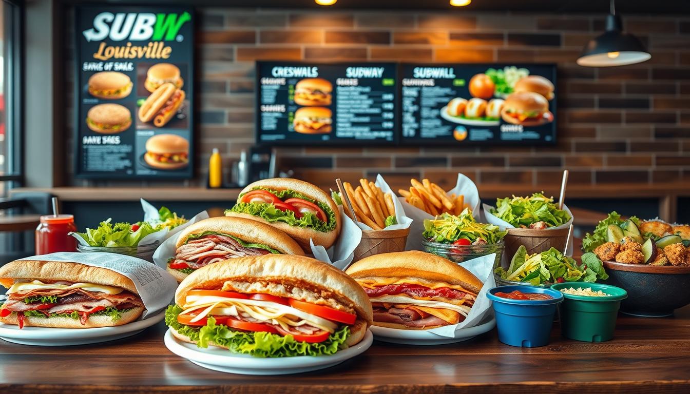 Subway Louisville KY Menu With Prices