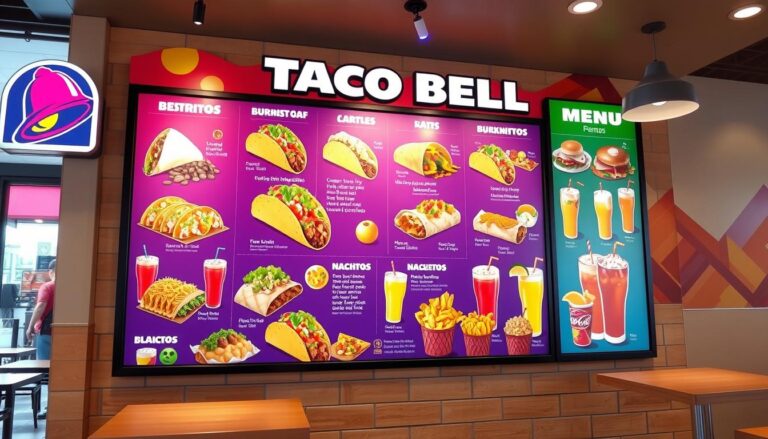 Taco Bell Menu USA