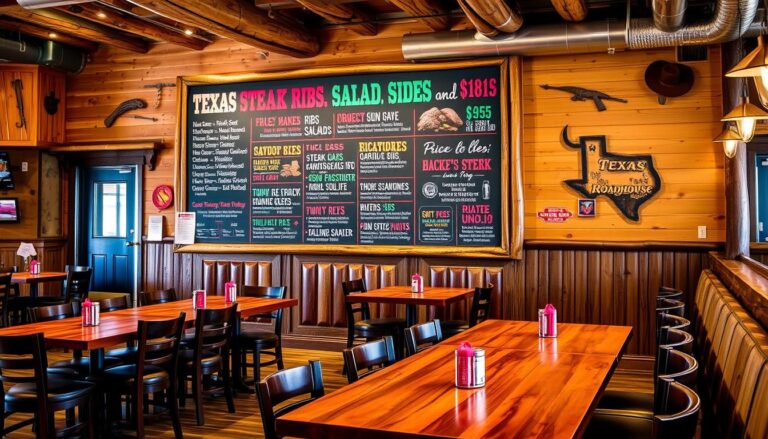 Texas Roadhouse Menu With Prices