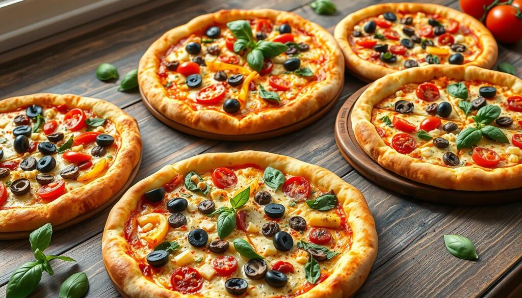 Top veg pizza choices at Pizza Hut