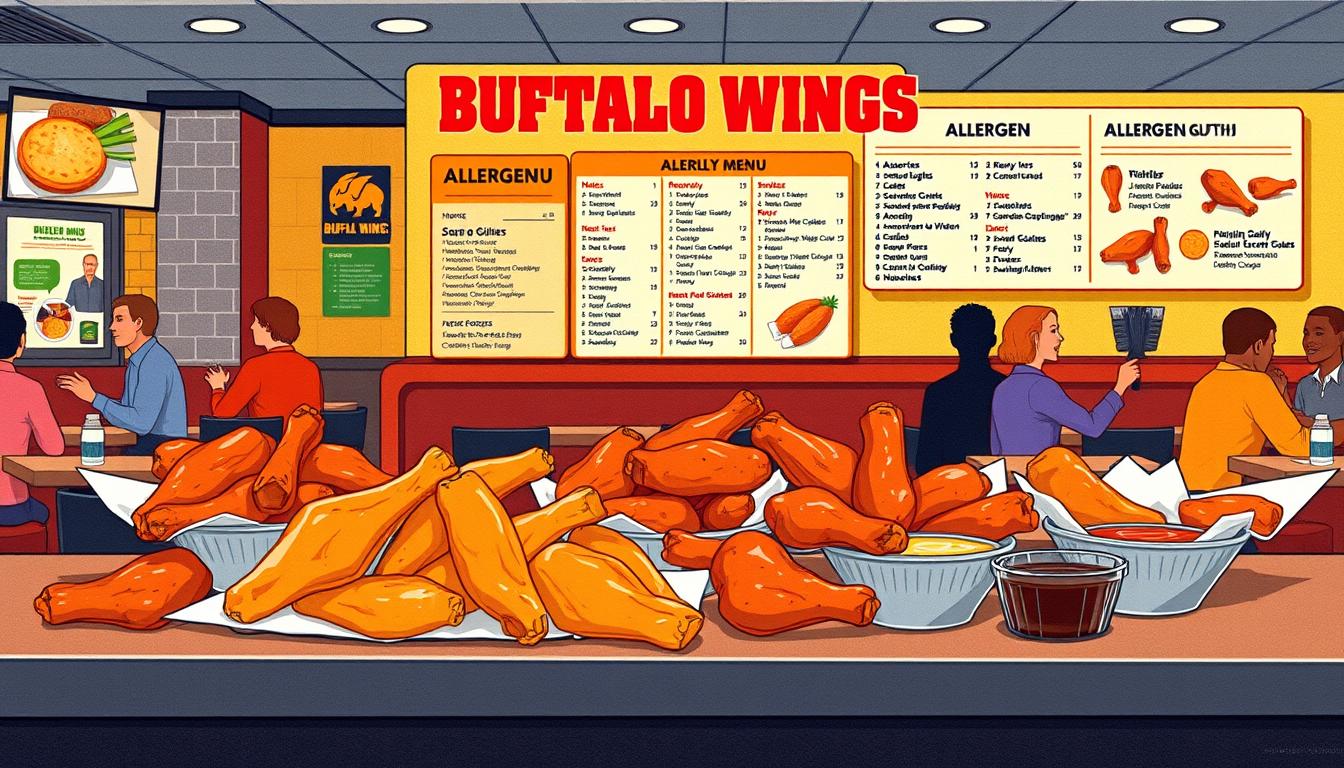 buffalo wild wings allergen menu