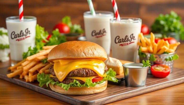 carl's jr menu