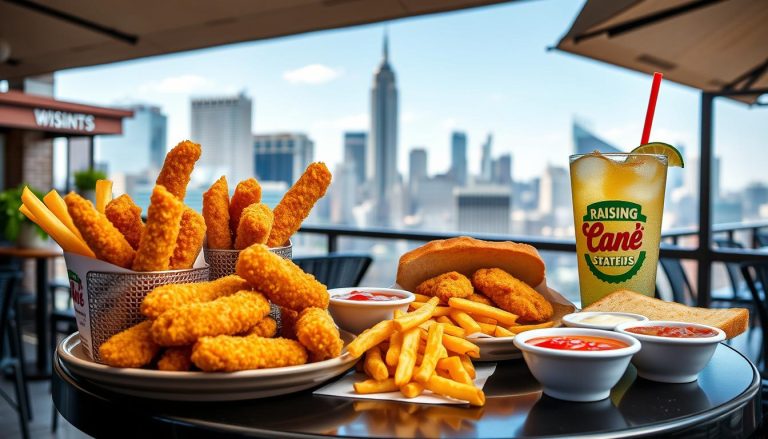 raising cane's nyc menu